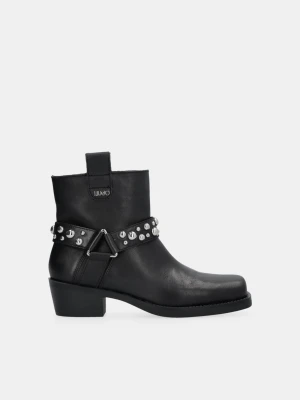 Liu Jo Ankle Boots Western With Studs czarny