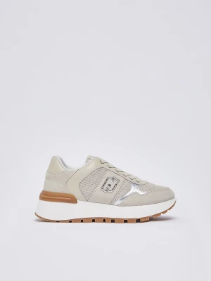 Liu Jo Suede And Mesh Platform Sneakers