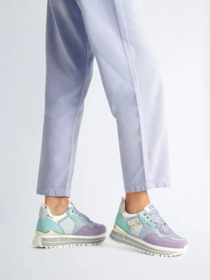 Liu Jo Suede And Mesh Platform Sneakers