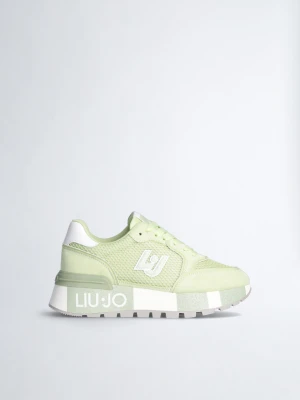 Liu Jo Suede And Mesh Platform Sneakers LIUJO