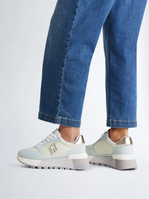 Liu Jo Suede And Mesh Platform Sneakers LIUJO
