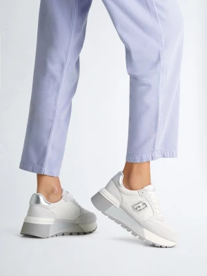 Liu Jo Suede And Mesh Platform Sneakers LIUJO