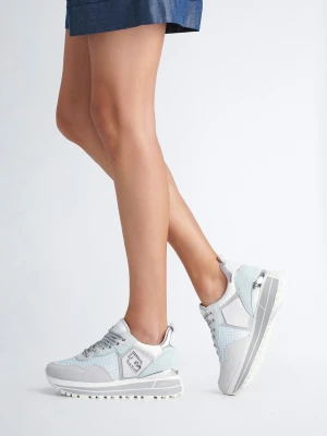Liu Jo Suede And Mesh Platform Sneakers LIUJO