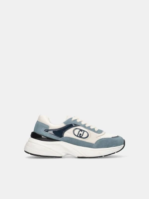 Liu Jo Suede And Nylon Sneakers beżowy