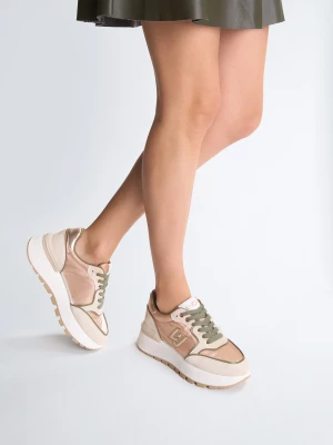 Liu Jo Suede And Shiny Nylon Sneakers LIUJO