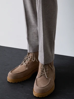 Liu Jo Suede Ankle Boots Dove Grey