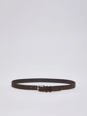Liu Jo Suede Belt brązowy