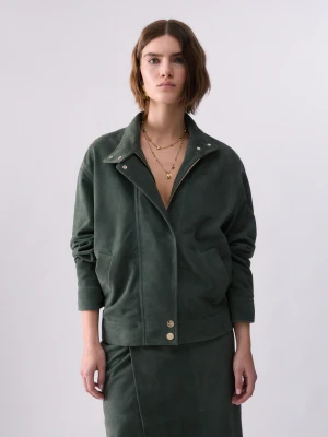Liu Jo Suede Bomber Jacket