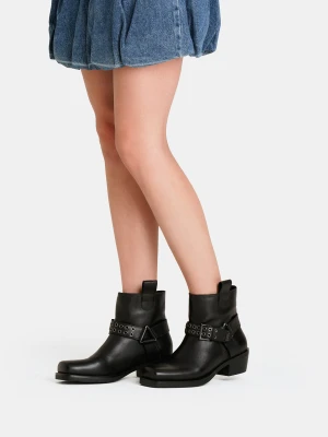 Liu Jo Suede Cowboy Ankle Boots LIUJO