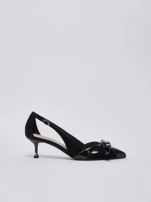 Liu Jo Suede Cut-out Pumps czarny