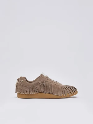 Liu Jo Suede Fringe Sneakers