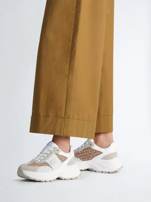 Liu Jo Suede Monogram Sneakers
