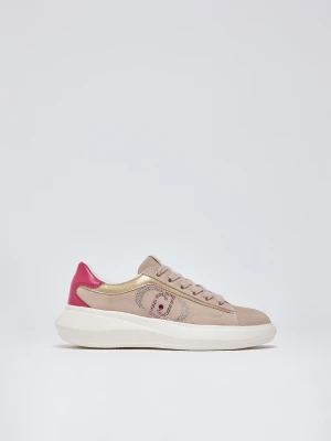 Liu Jo Suede Sneakers With Rhinestones LIUJO