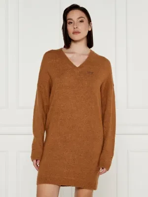 Liu Jo Sukienka 2w1 | z dodatkiem wełny