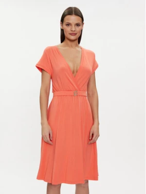 Liu Jo Sukienka codzienna VA4112 JS360 Pomarańczowy Regular Fit