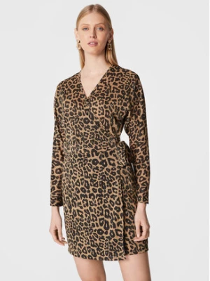 Liu Jo Sukienka codzienna WF2233 J4039 Brązowy Regular Fit