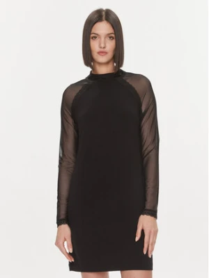 Liu Jo Sukienka koktajlowa 5F3120 J5360 Czarny Regular Fit