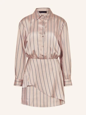 Liu Jo Sukienka Koszulowa Z Satyny beige