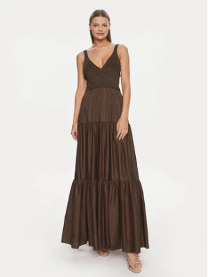 Liu Jo Sukienka letnia MA4070 MA23A Brązowy Regular Fit