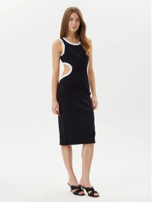 Liu Jo Sukienka letnia VA5043 J4822 Czarny Regular Fit