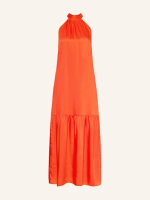 Liu Jo Sukienka Satynowa orange