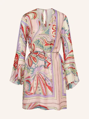 Liu Jo Sukienka Z Dodatkiem Jedwabiu rosa