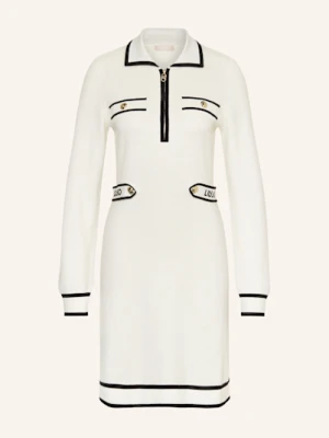 Liu Jo Sukienka Z Dzianiny weiss