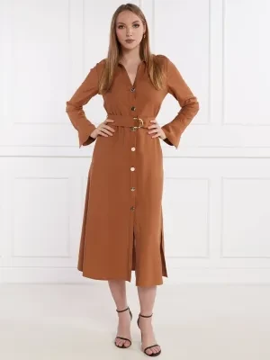 Liu Jo Sukienka z paskiem chemisier