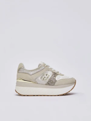 Liu Jo Sneakers Super Platform Effect Velvet
