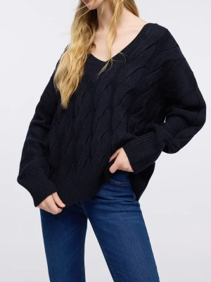 Liu Jo Sweater In Wool Cable-knit