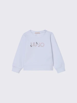 Liu Jo Sweatshirt With Bejewelled Logo LIUJO