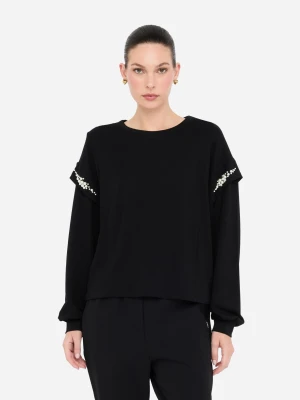 Liu Jo Sweatshirt With Maxi Beads LIUJO