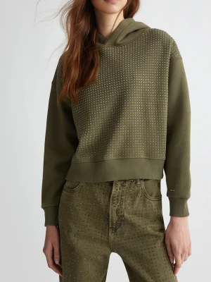 Liu Jo Sweatshirt With Rhinestones LIUJO