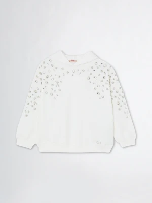 Liu Jo Sweatshirt With Rhinestones LIUJO