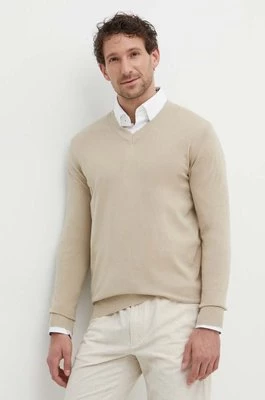 Liu Jo sweter bawełniany kolor beżowy lekki