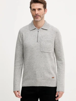 Liu Jo sweter męski kolor szary QF5184.MA13R