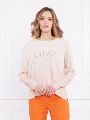 Liu Jo Sweter | Regular Fit beżowy