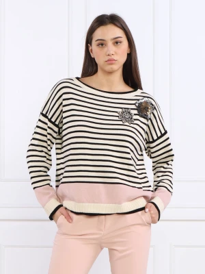 Liu Jo Sweter | Regular Fit ecru