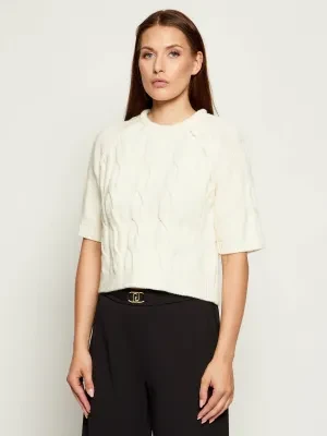 Liu Jo Sweter | Regular Fit | z dodatkiem wełny