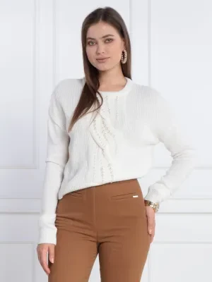 Liu Jo Sweter | Regular Fit | z dodatkiem wełny