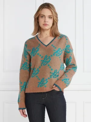 Liu Jo Sweter | Regular Fit | z dodatkiem wełny