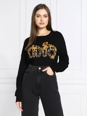 Liu Jo Sweter | Regular Fit | z dodatkiem wełny i kaszmiru