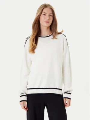 Liu Jo Sweter TF5230 MS59L Écru Regular Fit