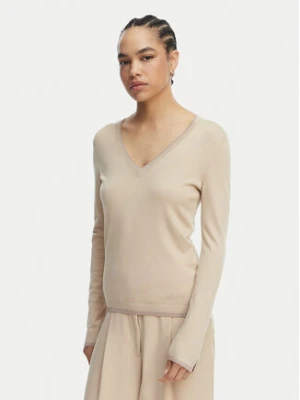 Liu Jo Sweter WA6282 MS49I Beżowy Regular Fit