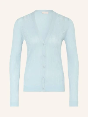 Liu Jo Sweter Z Błyszczącą Przędzą blau