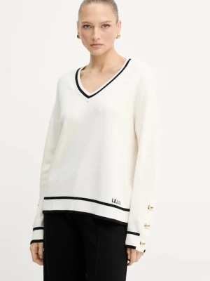 Liu Jo sweter z domieszką jedwabiu