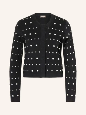 Liu Jo Sweter Z Nitami schwarz