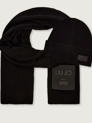 Liu Jo Szal + czapka | z dodatkiem wełny