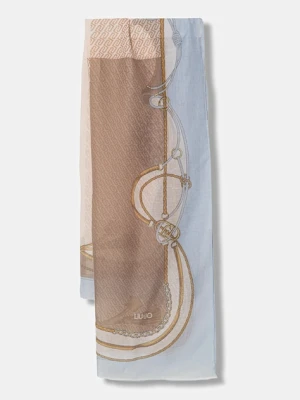 Liu Jo szal damska kolor niebieski wzorzysta 2A6052 T2745