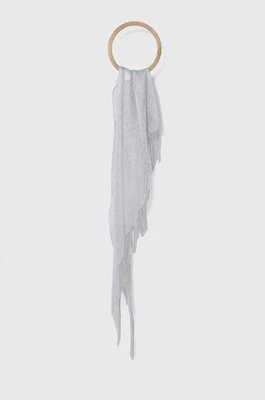 Liu Jo szal damski kolor szary gładki